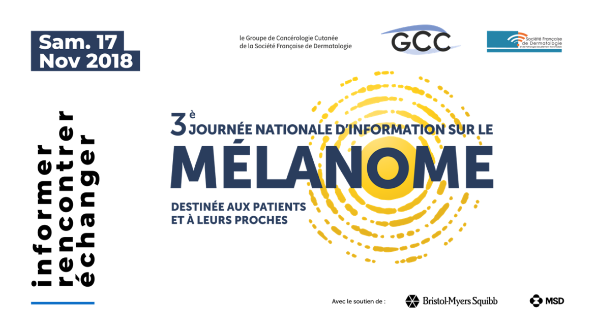 Retour sur la 3ième Journée nationale d’info sur le mélanome, destinée aux patients et leurs proches